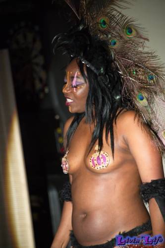 A Night of Burlesque - Heroes and Villains at ZenfiniTea