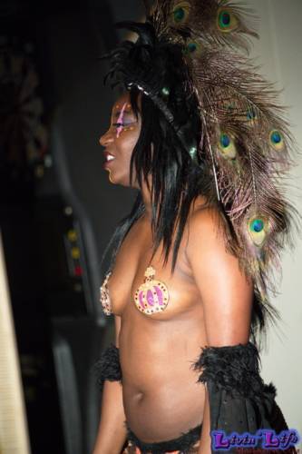 A Night of Burlesque - Heroes and Villains at ZenfiniTea